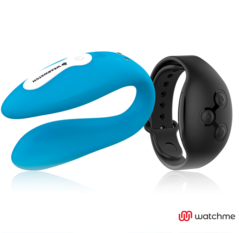 Wearwatch - Vibrateur Double Technologie Watchme Indigo / Jet - Gabychou - Jouets pour femmes