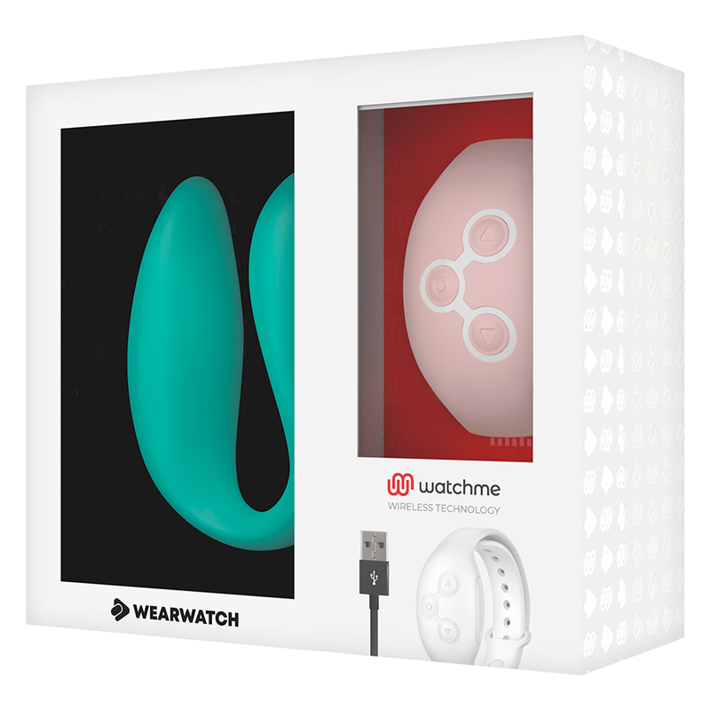 Wearwatch - Vibrateur Double Technologie Watchme Eau De Mer Rose. - Gabychou - Jouets pour femmes