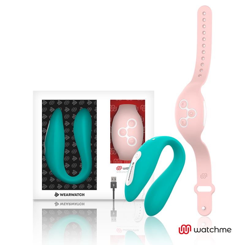 Wearwatch - Vibrateur Double Technologie Watchme Eau De Mer Rose. - Gabychou - Jouets pour femmes