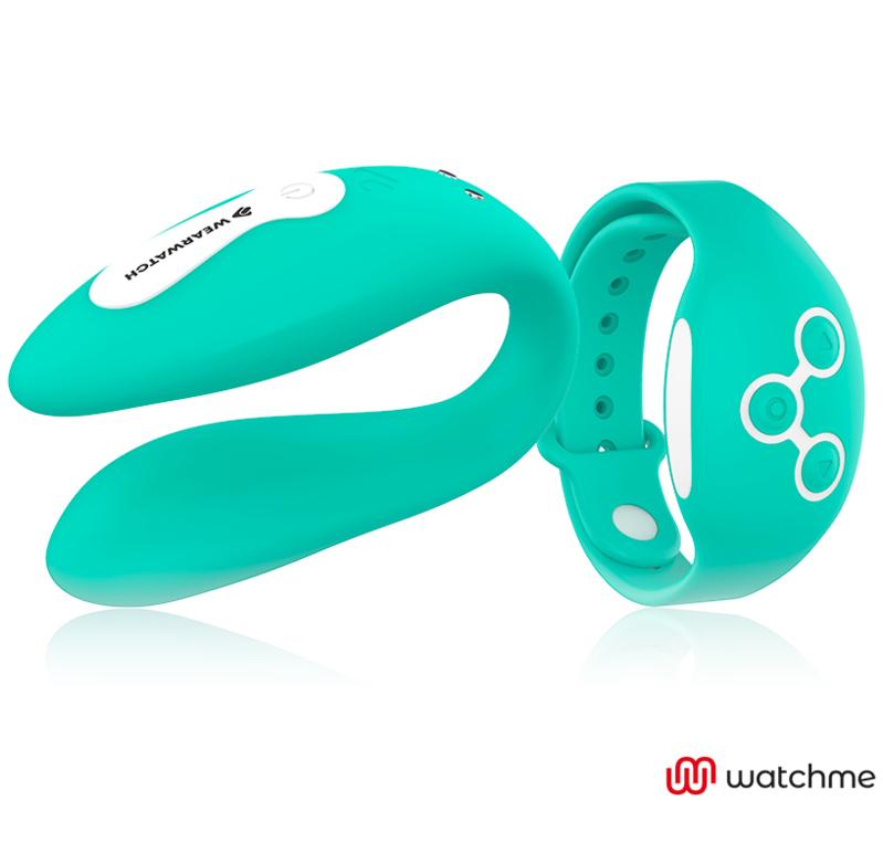 Wearwatch - Montre Vibrateur Watchme Vert Clair à Double Technologie - Gabychou - Jouets pour femmes