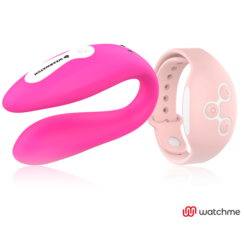 Wearwatch - Montre Vibrante Double Technologie Fuchsia / Rose - Gabychou - Jouets pour femmes