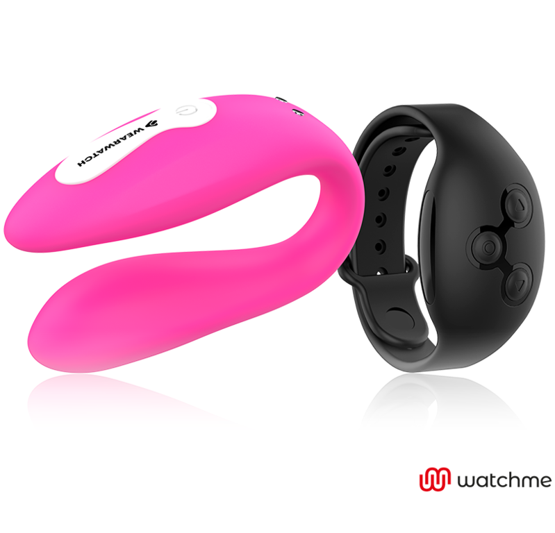 Wearwatch - Montre Vibrante Double Technologie Watchme Fuchsia/Azabache - Gabychou - Jouets pour femmes